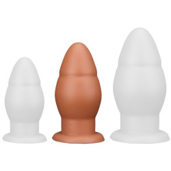 TheAssGasm Plug Silicone Kindtoo M 17 x 8cm Orange